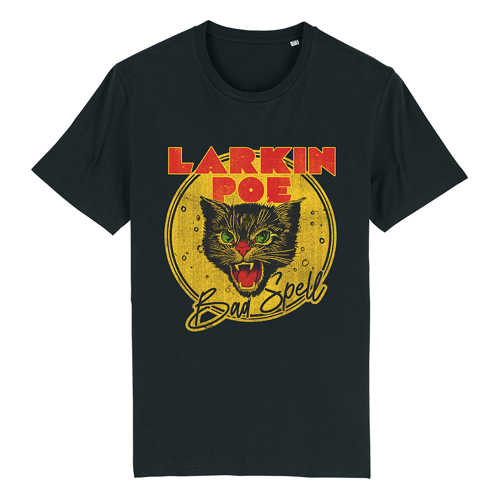 Larkin Poe Bad Spell Black Tee