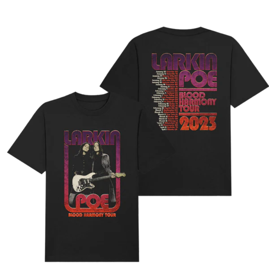 Blood Harmony 2023 Tour T-Shirt